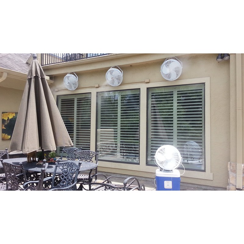 mistcooling - Fan Mist Kit - Low Pressure Misting Ring