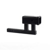 TOPTOW Trailer Hitch Extender Adapter, 2" Receiver, 4-1/4 inch Rise/Drop,