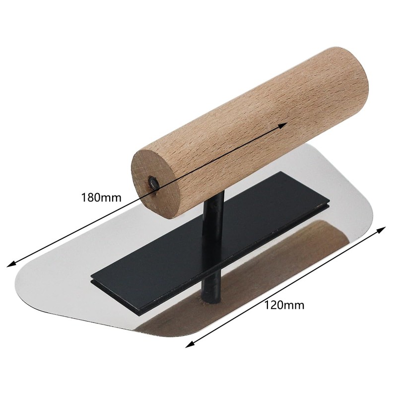 Japanese Venetian Plaster Finishing Trowel Set 4 PC Stainless Steel