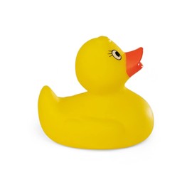 Rubber Duckling Bath in Fun Colors, Water and Dirt Resistant, Ideal for Baby Bath, 6 Months. (Blue)