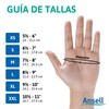 MICROFLEX 93-252 - Guante Desechable de Nitrilo Negro, Sin Polvo,