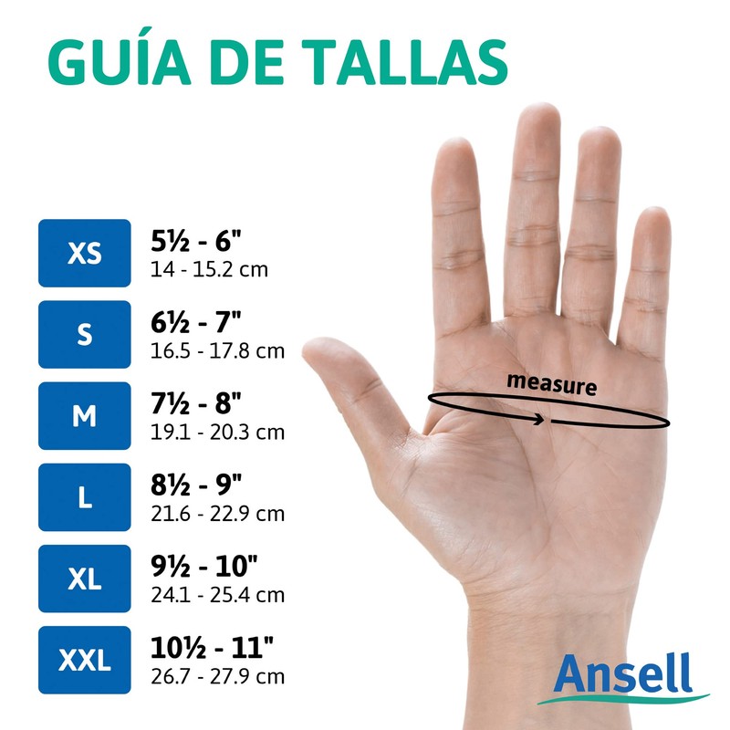 MICROFLEX 93-252 - Guante Desechable de Nitrilo Negro, Sin Polvo,