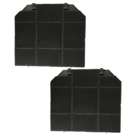vhbw 2x Activated Carbon Filters Compatible with Franke Format FDF 9054-P XS, Format FDF 7054-P XS Cooker Hood - 26.5 x 23.5 x 1.5 cm
