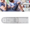 Angle Measurement Ruler, Practical Sturdy Structure Tough Adjustable Angle Finder