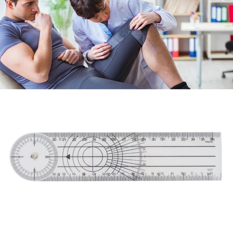 Angle Measurement Ruler, Practical Sturdy Structure Tough Adjustable Angle Finder