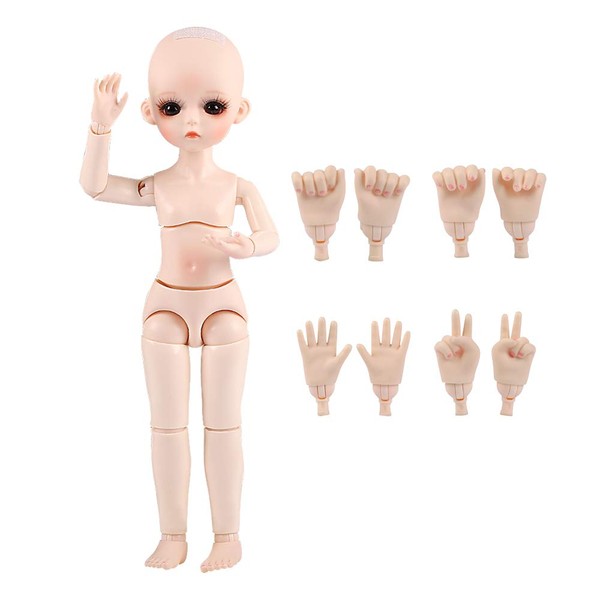 UCanaan Customized 1/6 BJD Doll 12 Inch Ball Jointed Dolls