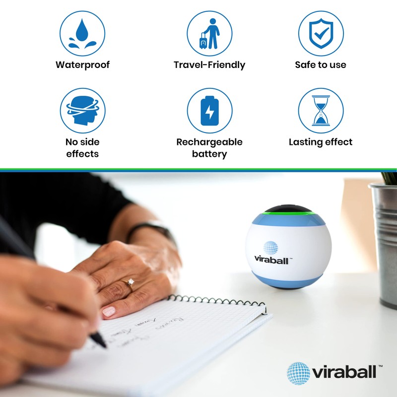 viraball Physiotherapy Vibration Therapy Ball - Physical Therapy for Hand