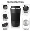GEMFUL Thermal Travel Hot Drinks Coffee Cup Spill Proof for