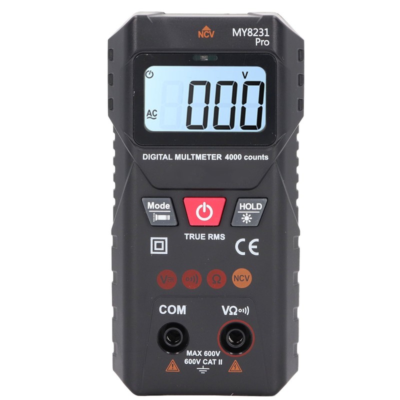 Smart Digital Multimeter 4000 Counts Automatic Identification Anti Burning Ohm