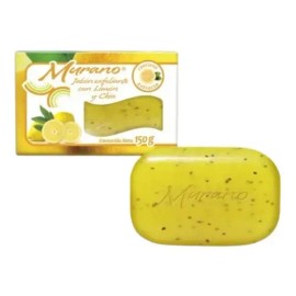 Jabón Barra Murano Limón y Chía Exfoliante Pack 40 Piezas 150g