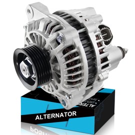 YZHIDIANF 1.7L Stable Output Alternator for:-Honda Civic 2001 2002 2003 2004 2005 EX LX DX GX HX, Automotive Replacement Alternators 12V 70Amp Counter Clockwise 6-Groove Pulley 31100-PLM-A01 (ALL-NEW)