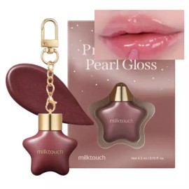 Milktouch 밀크터치 프리즘 펄 립 글로스 4D 볼륨 유리알 광택 오너먼트 키링 칠 1개 Milk Touch Prism Pearl Lip Gloss 4D Volume Glassy Shine Ornament Keyring 1 pc