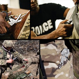 Paramedic Scissors with Compatible Holster 6 In 1 Multi-function Foldable Trauma Shears Outdoors Emergency Scissors Tools