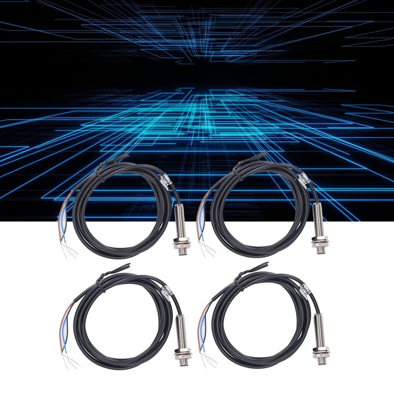 4 Set Proximity Switch 8mm Dia Inductive Proximity Sensor Switch