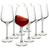 SHYRC Wine Glasses Set of 8, 15 oz Red or