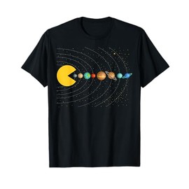 Solar System Astronomy Space Video Games Funny Gifts Graphic T-Shirt