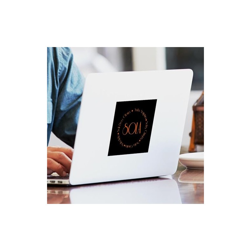 CafePress 5 Solas Sticker Square Bumper Sticker Car Decal