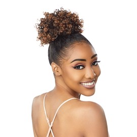 Sensationnel Synthetic Instant Pony Ponytail - MINI COIL PUFF (1Jet Black)