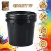 AKOLAFE 6 Pack Paint Bucket for Painting Plastic 2 Quart