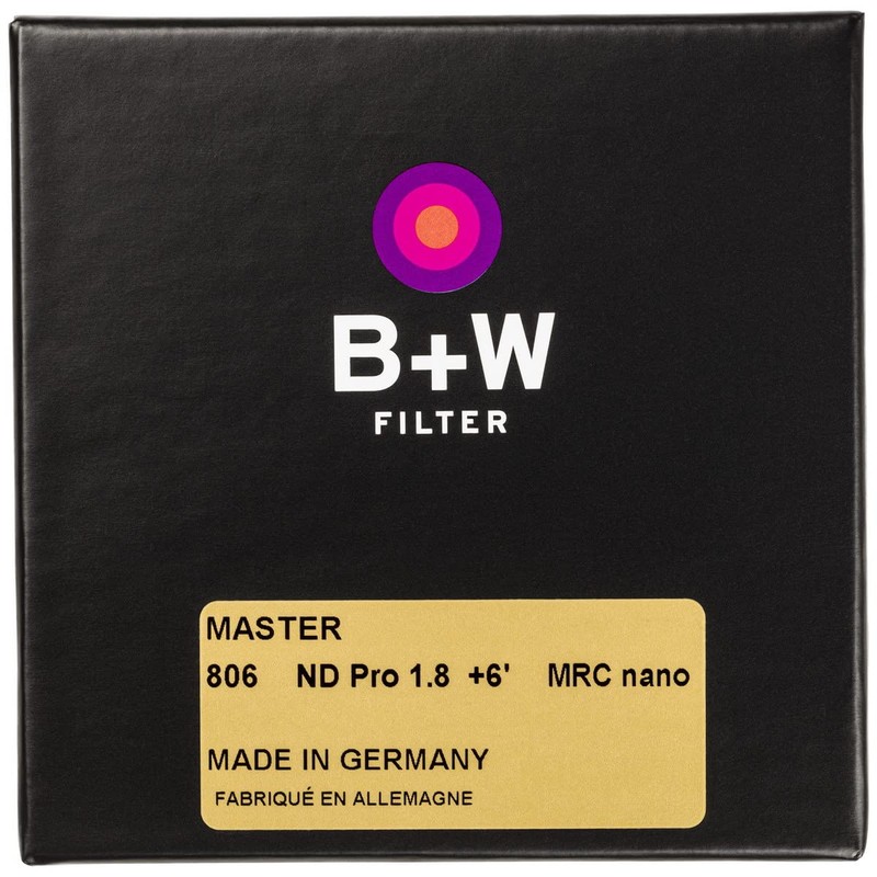 B+W 49mm Master Neutral Density 1.8 (6 Stop) MRC Nano