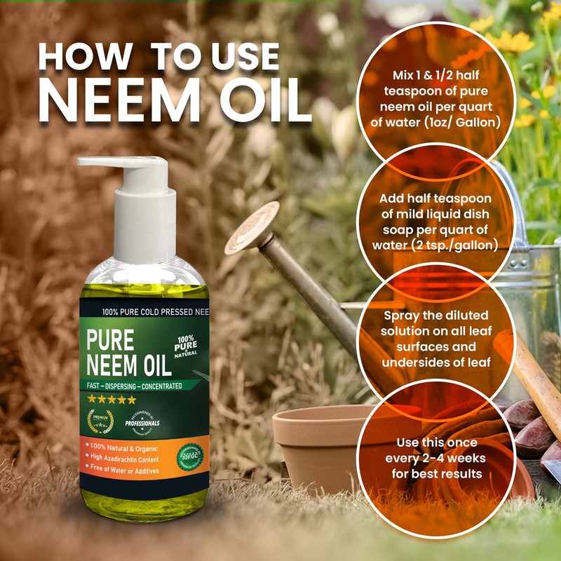 Yield Titan's 100% Pure Cold Pressed Concentrated Neem Oil for