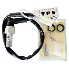 M10-P1.00 Single Hydraulic Brake Switch, Pressure Switch, Banjo Bolt, Universal Pitch for Brembo Etc., 2 Pole Coupler, with Giboshi Terminal