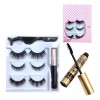 Favorbeauty Kit De Pestañas Postizas Magnéticas, Con Rímel Magnético
