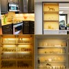 JUSJUBR Led Shelf Lights, 4x12 Inch Warm White 3000K Dimmable
