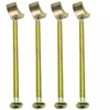 M6 Half Moon Threaded Washers with Furniture Connecting Bolts for