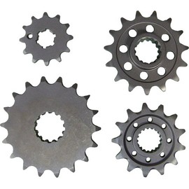 JT Sprockets JTF259.16 - Piñón Delantero de Acero 16T, Color Negro