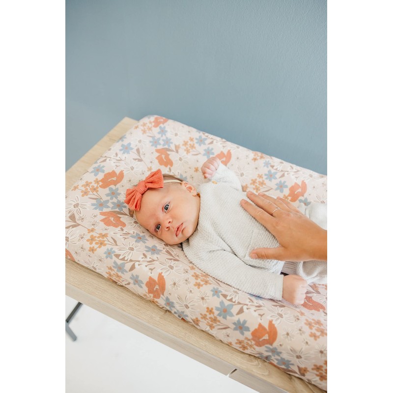 Copper Pearl - Funda para cambiador de pañales de punto