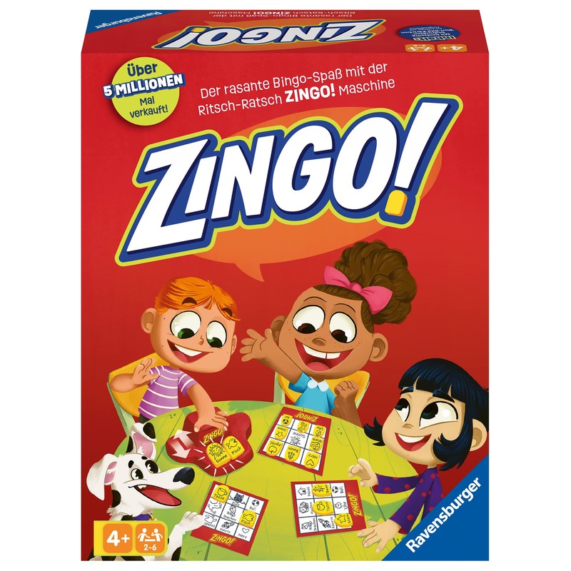 Ravensburger 22354 Zingo! Children's Game from 4 Years, for 2-6