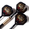CUESOUL Dragon Deluxe Brass Steel Tip Darts Pack,21 Grams F2305-L