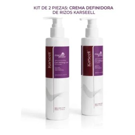 Kit 2 Crema Definidora De Rizos Karseell Maca Power 200ml