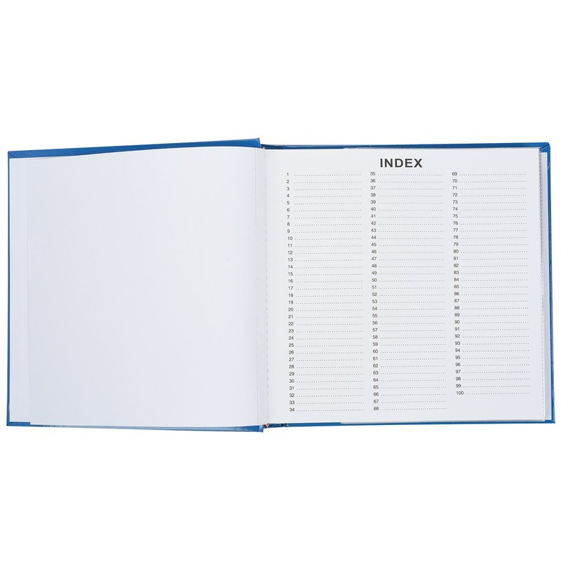 Arpan Blue Memo Slip in Photo Album 10 x 15
