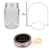 Sunshine Mason Co. Mason Jars with Solar Fairy Firefly String