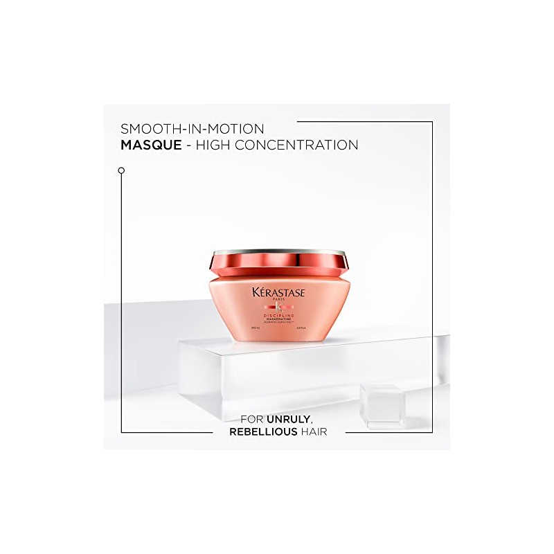 Kerastase Discipline Maskeratine Smooth-in-Motion Masque High Concentration for Unisex Masque