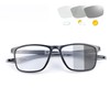 LJIMI Photochromic Progressive Multifocus Transition Reading Sunglasses Spring Hinges Blue