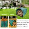 Gartenmüllsäcke,150L Wiederverwendbare Gartentaschen,Grünschnittsäcke Faltbar mit Griffen,Laubsäcke,Garten Sack,Garten Laubsammler,Wasserdicht,Gartenabfallsack für Gartenabfälle