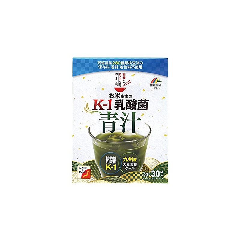 Unimat Riken K-1 Lactic Acid Bacteria Derived from Rice, Green
