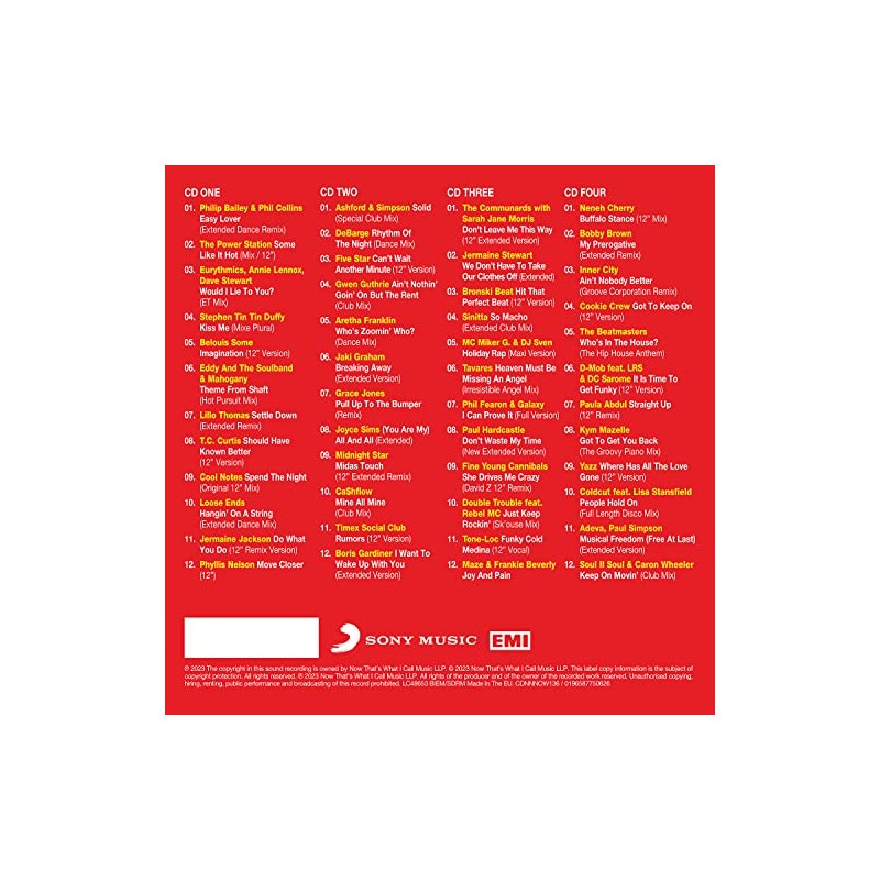 NOW Dance - The 80s (4CD)