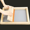 Cayway 5 PCS Screen Printing Squeegees, Durable, Abrasion-Resistant, Water- and