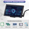 ARCADORA 5inch Secondary Screen Monitor, Computer Temp Monitor, PC Sensor
