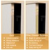 Cabinet Door Bumpers Clear, Sound Dampening Cushion Pads,Glass Table Top