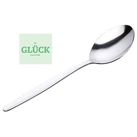Pack of 24 simple coffee spoons, tea spoons, stainless steel coffee spoons, egg spoons, with free luck sticker