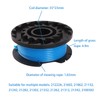 NO 4 Pcs Strimmer Spool,Strimmer Wire,Trimmer Spool,String Trimmer Replacement Spool