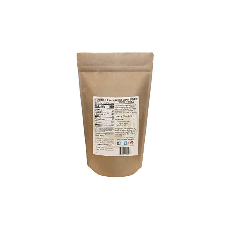 Royal Lee Organics by Standard Process Organic Emmer Grain (2lbs)