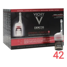 Vichy Dercos Aminexil Clinical 5 Anticaida Men 42 Ampolletas