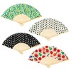 Crane Workshop Harapeko Aomushi Fan, Mother's Day, Father's Day (Beige