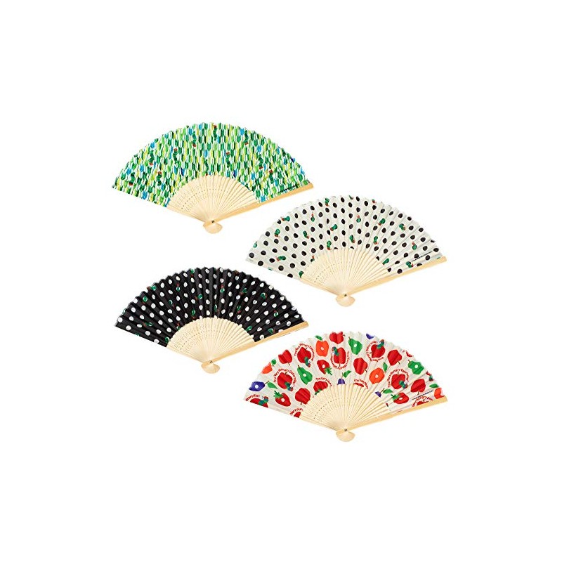 Crane Workshop Harapeko Aomushi Fan, Mother's Day, Father's Day (Beige